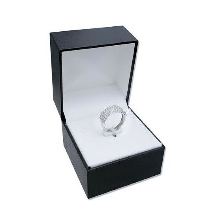 Jewelry & Watches * | Best Pirce Giani Bernini Cubic Zirconia Baguette Band In Sterling Silver