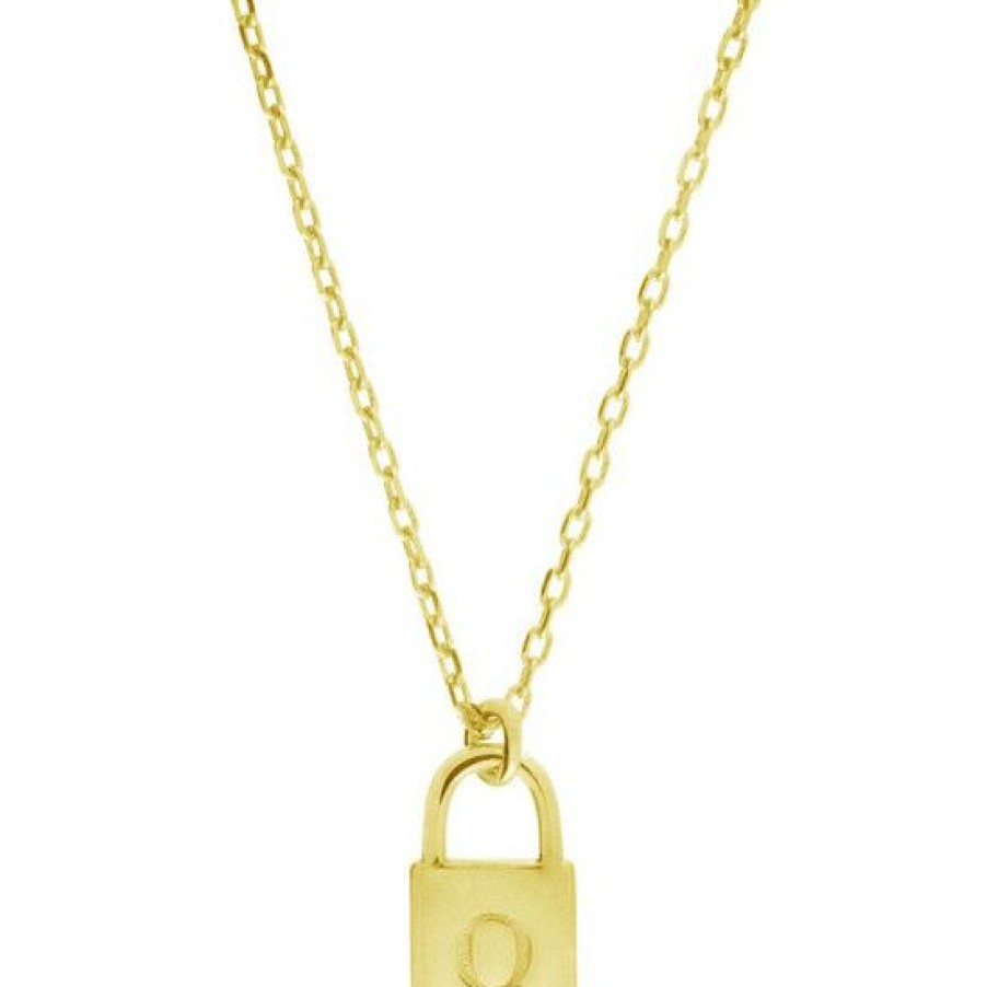 Jewelry & Watches * | Deals Giani Bernini Initial Adl Ck 18 Endant Necklace In 18K G Ld Lated Sterling Silver, Created F R Mac 'S