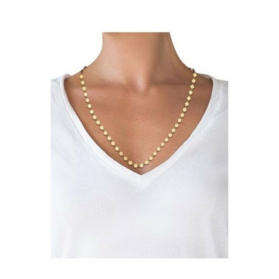 Jewelry & Watches * | Top 10 Giani Bernini Polished Disc Link 18 Chain Necklace, Created For Macy'S