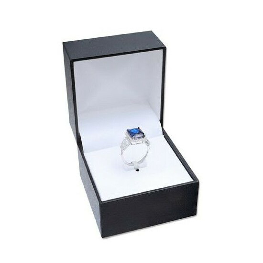 Jewelry & Watches * | Promo Giani Bernini Cubic Zirconia Blue Statement Ring In Sterling Silver