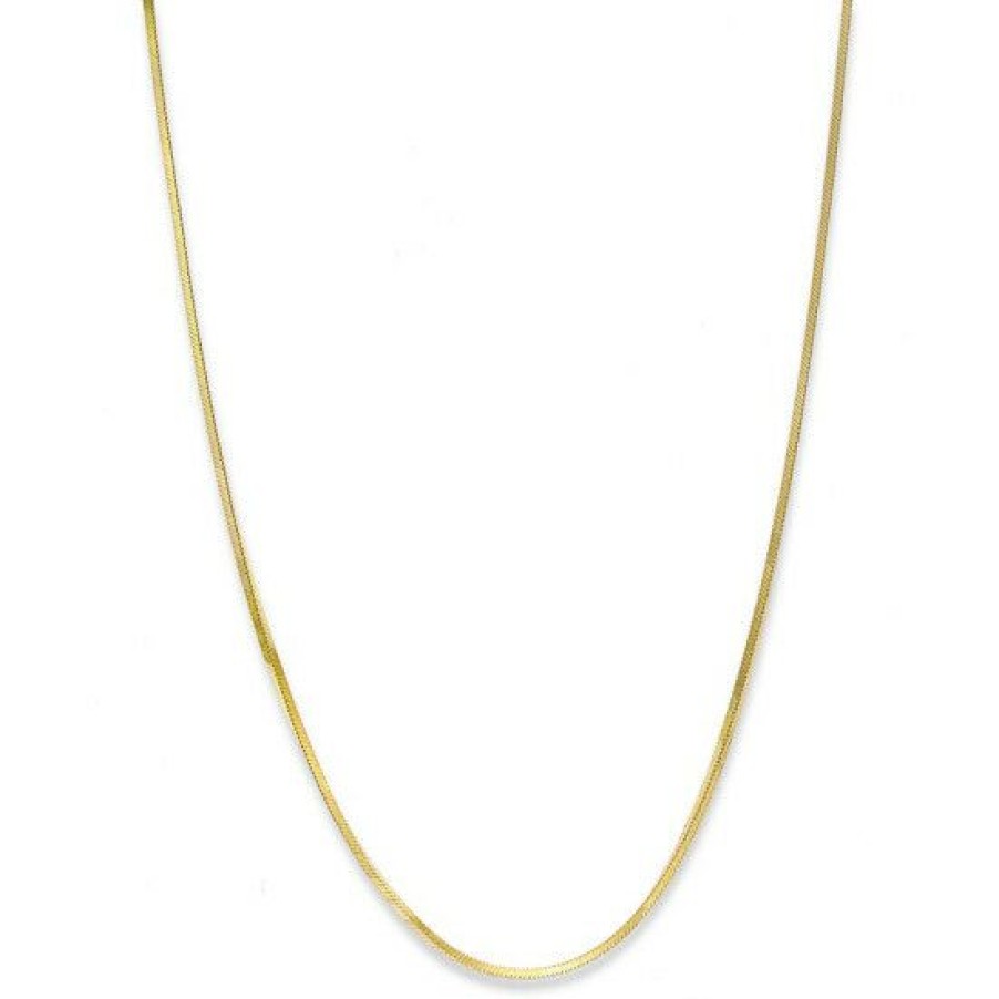 Jewelry & Watches * | Discount Giani Bernini 18K Gold Over Sterling Silver Necklace, 16 Thin Snake Chain Necklace No Color