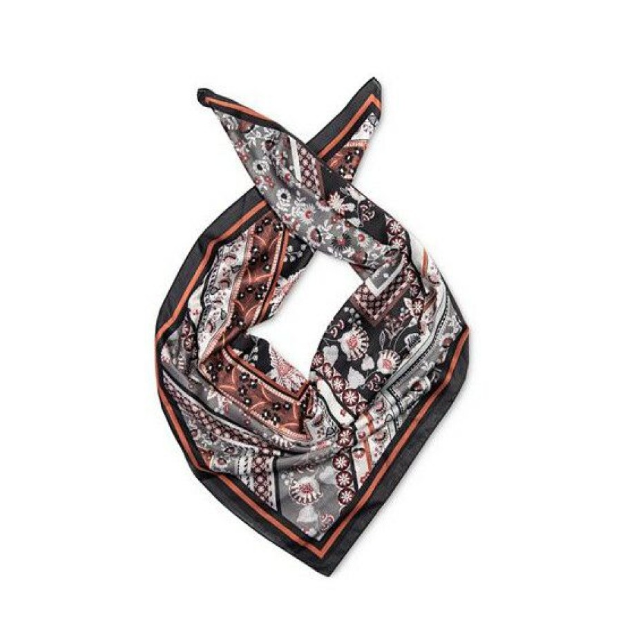 Handbags & Accessories * | Promo Giani Bernini Women'S Patchwork Floral Square Scarf