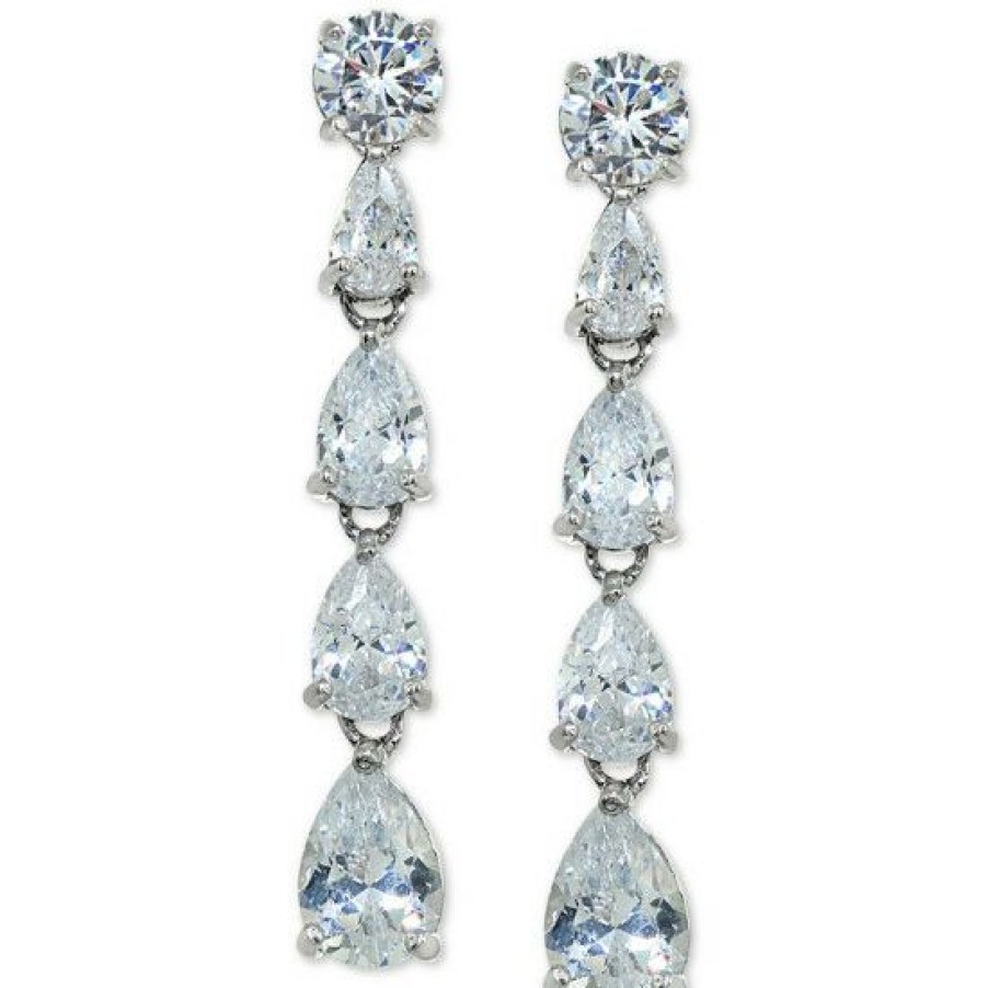 Jewelry & Watches * | Best Deal Giani Bernini Cubic Zirconia Drop Earrings In , Created For Macy'S