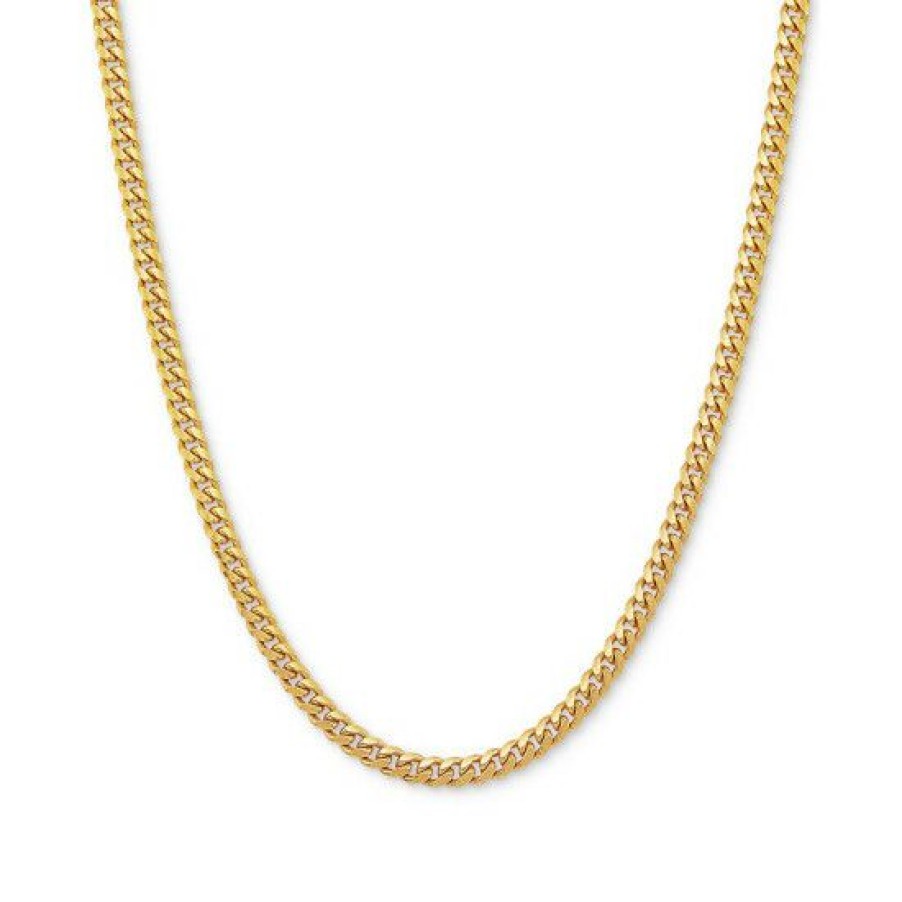 Jewelry & Watches * | Deals Giani Bernini Curb Link 18 Chain Necklace In Sterling Or 18K Gold-Plated Over Sterling