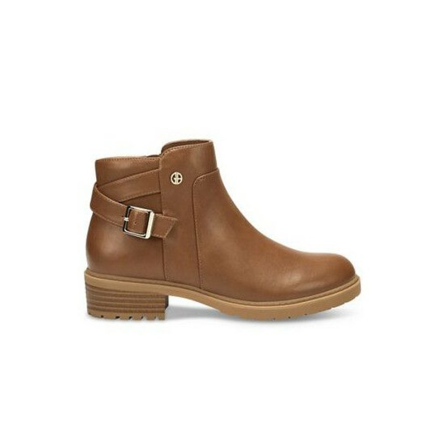 Shoes * | Flash Sale Giani Bernini Brennin Buckled Booties, Created For Macy'S