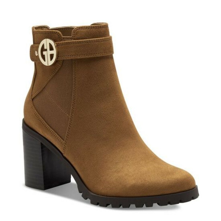 Shoes * | Wholesale Giani Bernini Memory Foam Halllee Lug Booties, Created For Macy'S