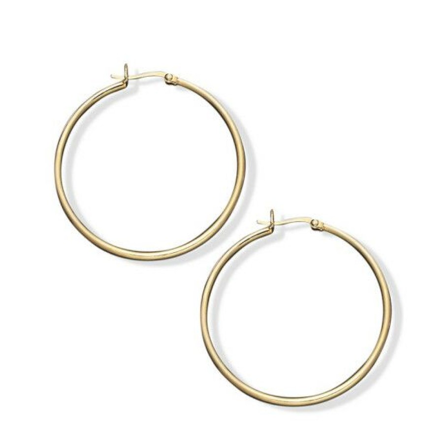 Jewelry & Watches * | Wholesale Giani Bernini Large Hoop Earrings In 18K Over Sterling Silver, 1.5 Gold