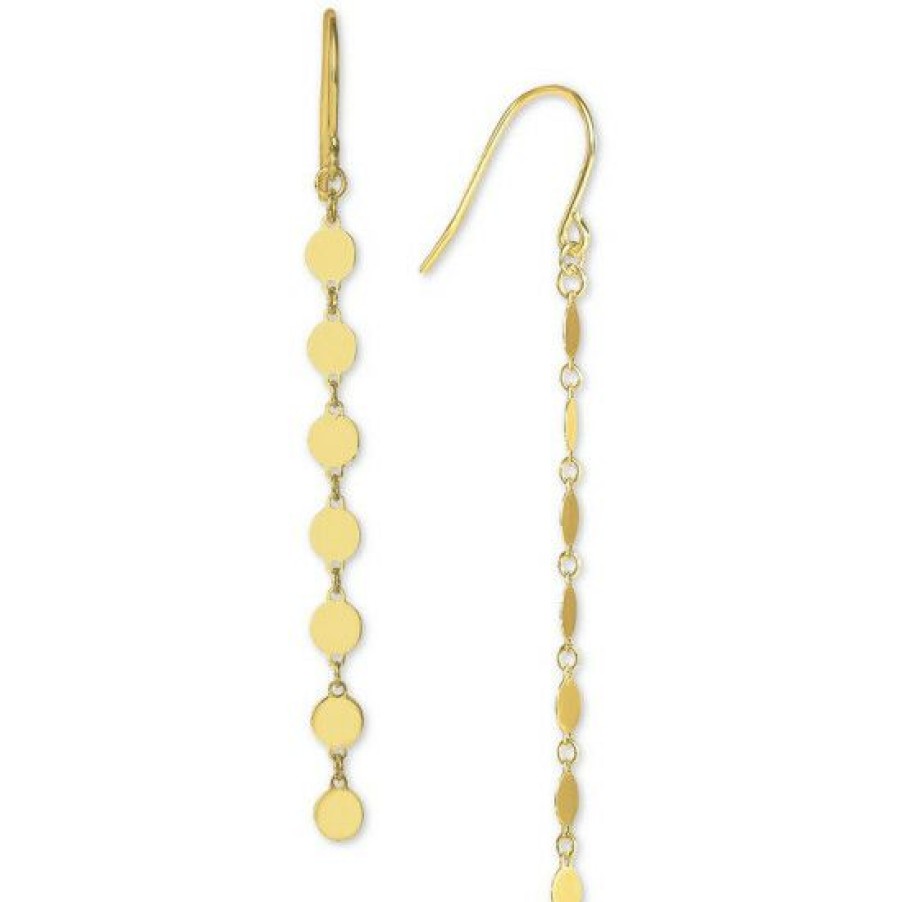 Jewelry & Watches * | Cheapest Giani Bernini Dangle Disc Drop Earrings, Created For Macy'S