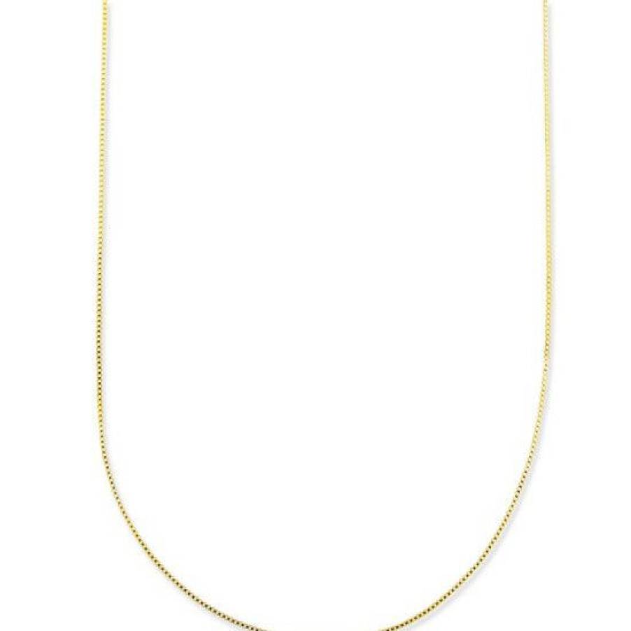 Jewelry & Watches * | Outlet Giani Bernini Fine Venetian 20 Chain Necklace In 18K Plate Over Sterling Silver, Created For Macy'S Gold